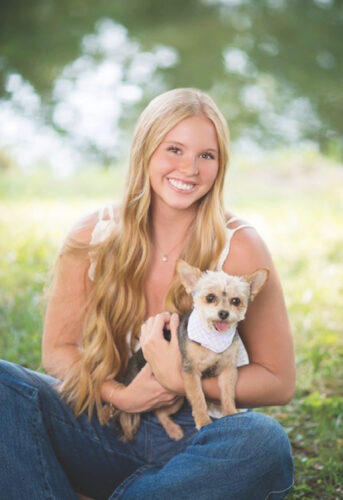 Care and consideration: Marietta’s Hayleigh Chidester pursues a career in nursing